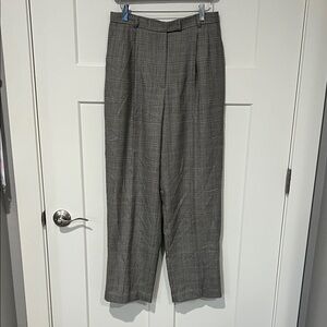 Vintage Rafaella 100% Wool Plaid Trousers Sz 10